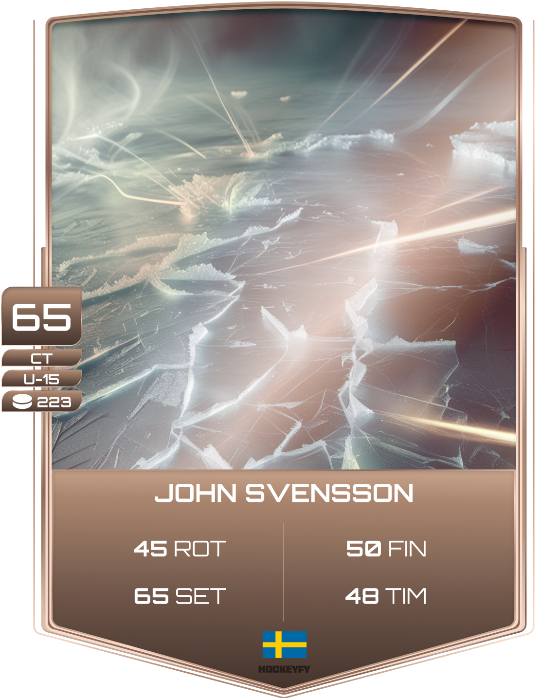 Junior Player Card