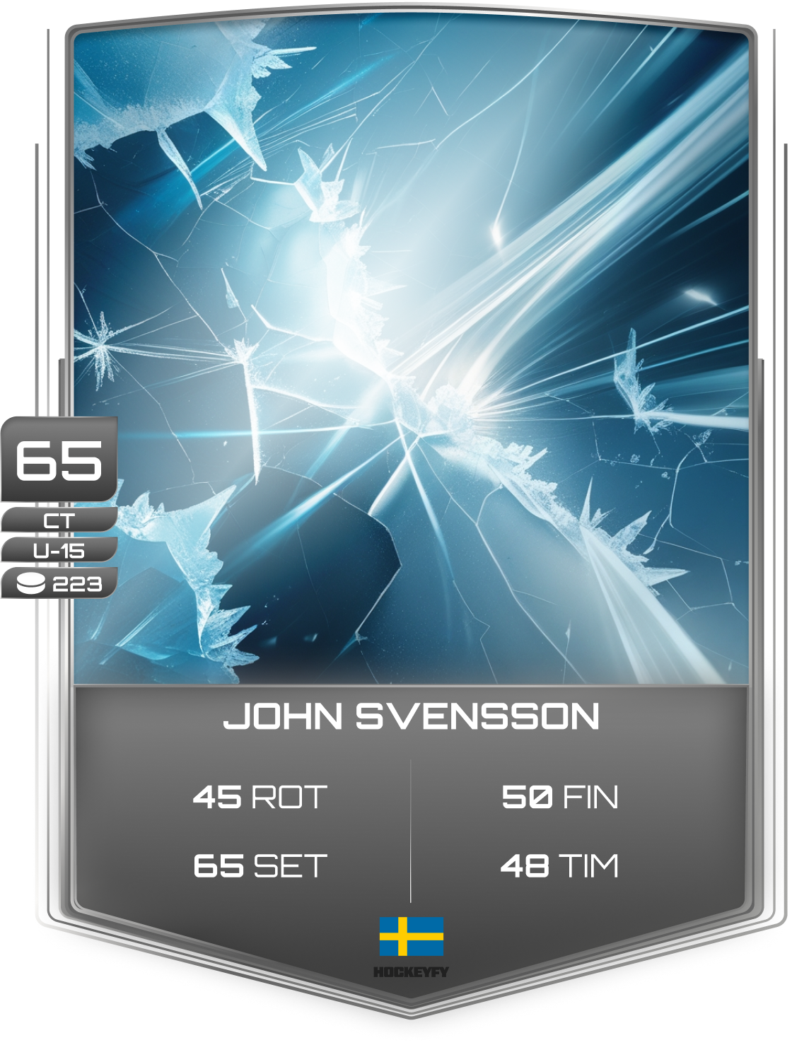 Senior Player Card